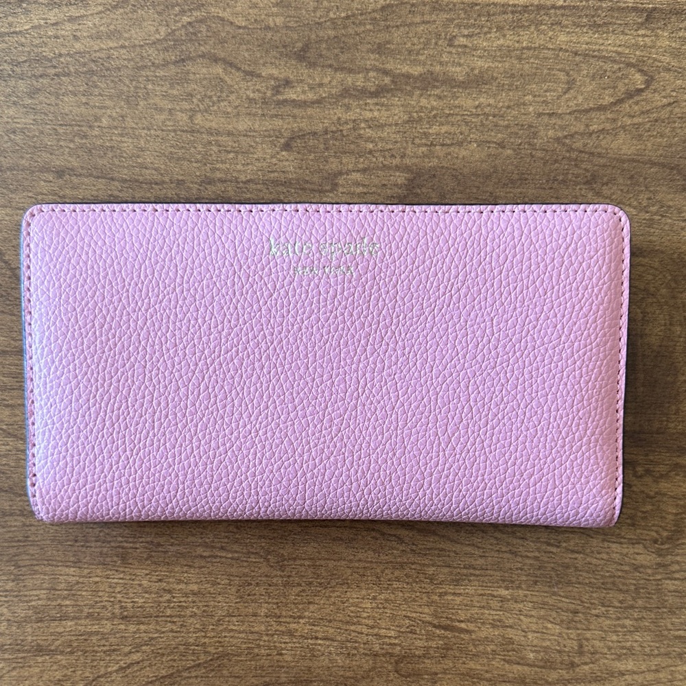 Kate Spade Slim Bi-fold wallet Bubblegum Pink